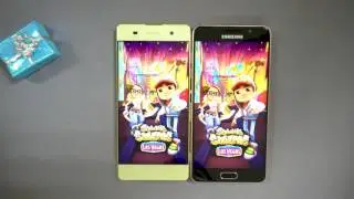 Speedtest Xperia XA vs Galaxy A5 2016