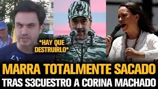 MARRA TOTALMENTE SACADO TRAS EL S3CUESTRO A CORINA MACHADO
