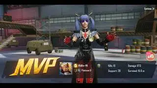 Pubg Mobile Chicken Dinner Gameplay With Pro Girl - Pubg Mobile Pro Girl Player - Pubg Mobile Livik