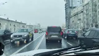 Снег в Москве 8 мая 2024 г.