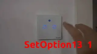SetOption13 en Tasmota con el Sonoff T1 - Domoticaencasa.es