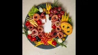Новогодняя нарезка. Вкусно и красиво!