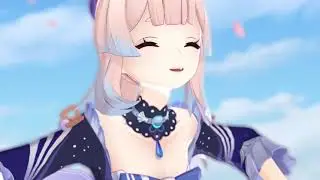【MMD】 Ai no Uta / 愛の詩【Sangonomiya Kokomi / Genshin Impact】