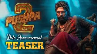 #Pushpa2 ( The Rule ) -Date Announcement Teaser | Icon Star Allu Arjun | Sukumar | DSP |Telugu Tonic