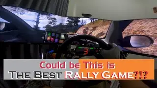 St Laurent - St Jean Rally Track | Motion simulator - Force Feedback - POV Game play