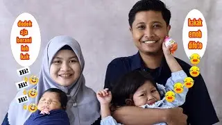 TEGANG‼️😱MOMENT PHOTOSHOOT NEWBORN DAN SIBLING YANG AKAN SELALU DI INGAT