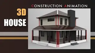 3D house animation | Full HINDI tutorial available 