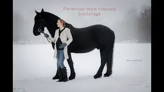 Zimowy plener. Sesja ciążowa w plenerze !!! Anna Gajdzińska Fotograf
