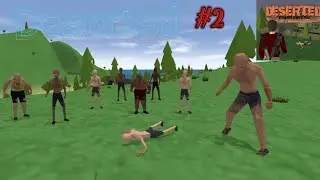 построил свой дом в игре Deserted zombie survival! | #2