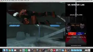 Virginia LAN 2v2 Hang 'Em High Commentary - Halo 1 Neutral Host