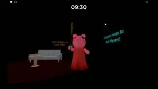 roblox piggy being piggy for the frst time on compuder