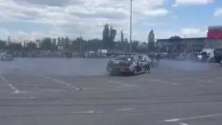 Дрифт шоу команды Round X в рамках тура Спасибо за Победу Ростов на Дону 17 05 15   1