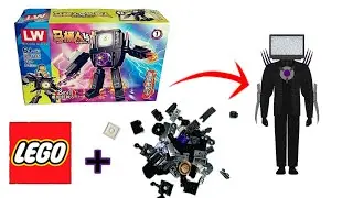 Lego Titan TV Man (Skibidi Toilet) Building Blocks ..