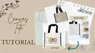 From Novice to Pro How I Mastered DIY Canvas Bags with Rub On Transfers