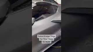 Custom Stranger Things the Vine Design #wrap #ppf #cardetailing