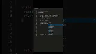 reverse a integer program in c programming 
