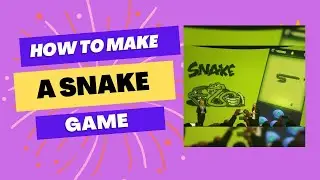 How to make A Snake Game using HTML,CSS and JAVASCRIPT