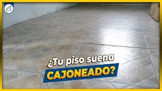 🤔¿POR QUÉ SE ESCUCHA CAJONEADO TU PISO DE MAYÓLICA?🤔