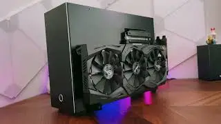 Raijintek Ophion 7L with external GPU Mod