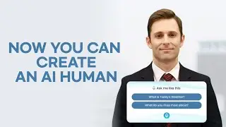 Are you really creating a virtual human that can talk?