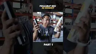 Penambat Besi ke Konkrit  - Hilti RE500 Injection Mortar Part 1/5