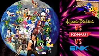 Trailer Mugen N°2 :  Hanna-Barbera (cartoon) Vs Konami Vs SNK (link in the description)