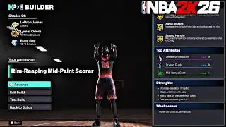Best 6'10 build in NBA 2k26!!!