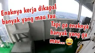 Ceritanya Kerja Dikapal Kargo Korea || Baru kena Ombak 3 Meter Langsung Oleng
