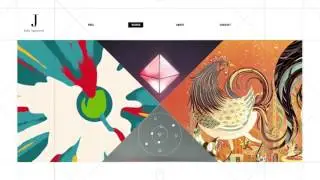 ORIGAMI  (Squarespace Design Portfolio Website Concept)