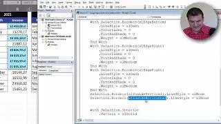 Excel VBA -  Assign macro to a button - code analyse | Introduction to macros and VBA  07