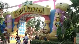 Port Aventura. Sesame Street. Children's mini Park