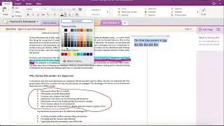 Simple Tutorial on Using One Note to Read and Annotate Your Pdf