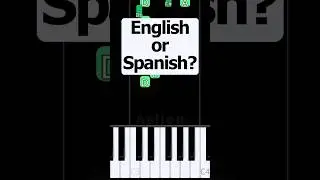 English or Spanish? (Steve Lacy - Static) | Piano Tutorial