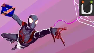 Animate Spiderman on 2s and the camera on 1s with animbot tools
