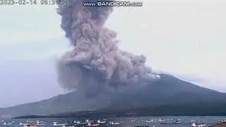 СРОЧНО НОВОСТИ  КАТАКЛИЗМЫ.Извержение вулкана Сакурадзима Япония #вулкан #япония #новости #news