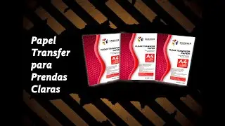 Papel Transfer para Prendas Claras