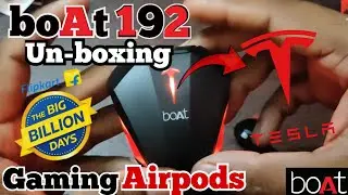 boAt Airdopes 192 with Tesla Light | Malayalam Review & Unboxing #flipkartbigbilliondays #boat