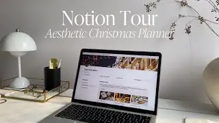 NOTION TOUR | Christmas Planner Notion Template, Holiday Season, Christmas Gift, Festive & Aesthetic