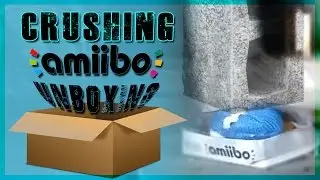 CRUSHING Amiibo Unboxing! | Blue Yarn Yoshi