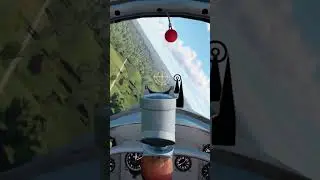 Як-15 сбивает F4U-4 Corsair. 