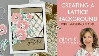 Creating a Lattice Background with Masking Magic!