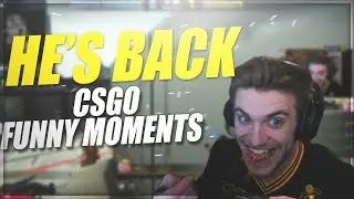 CHAD IS BACK!? Drunk CSGO Funny Moments (Birthday Stream)