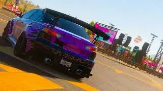 HIJKLMNO By Blake Tyler and SAYWHEN, with images of my custom cars in Forza Horizon 5