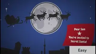 Secret Santa Invite | Animated Video Template