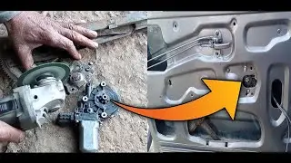 CONVERTING Manual Windows To Power Windows Suzuki FX