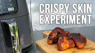 Smoked Wings with Crispy Skin Using an Air Fryer