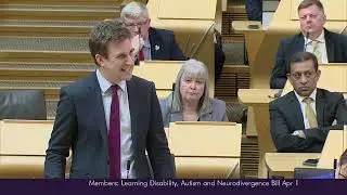 Members' Business: Learning Disability, Autism and Neurodivergence Bill - 1 April 2025