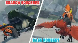 Shadow Sorcerer Base Moveset Completed! - Showcase | Sorcerer Battlegrounds