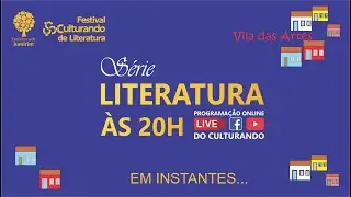 Literatura às 20h | Live 3 de 5 | Storytelling: a narrativa além dos livros