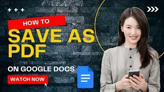 How to Save Google Docs as PDF on Mobile | Step-by-step Video